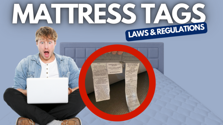 What is a Law Tag On Mattress