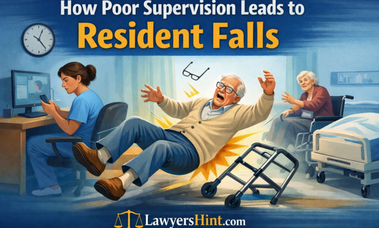 How Poor Supervision Leads to Resident Falls