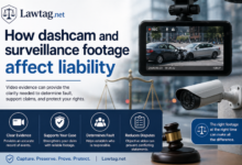 How dashcam and surveillance footage affect liability